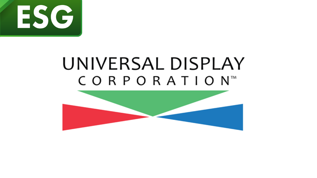 esg - Universal Display Corp